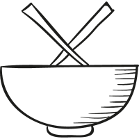 Chinese Bowl vector