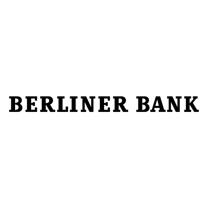 Berliner Bank vector logo