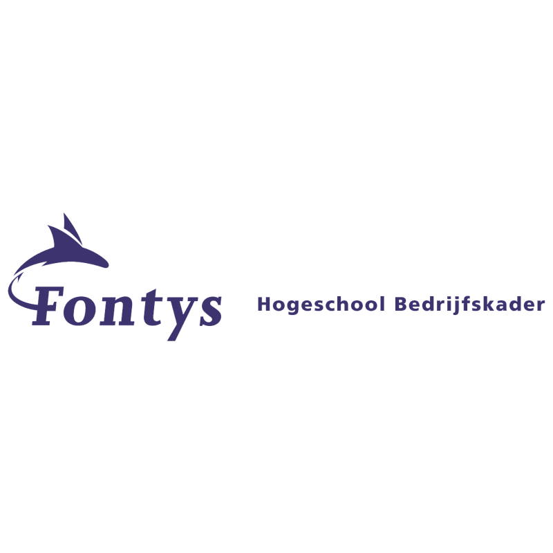 Fontys Hogeschool Bedrijfskader vector