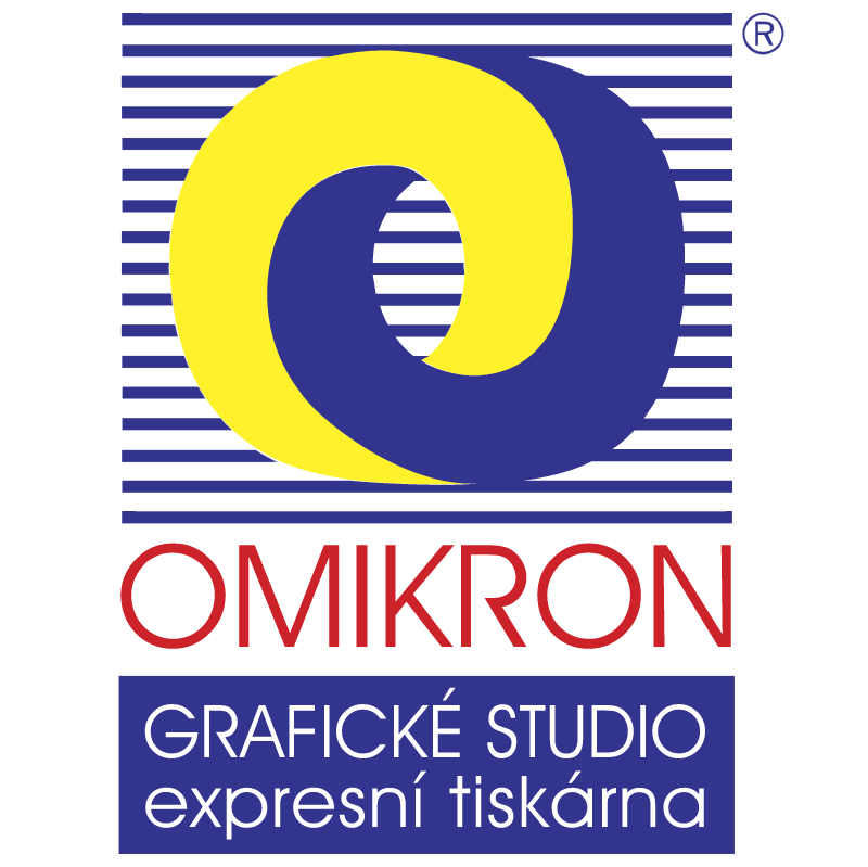 Omikron vector logo