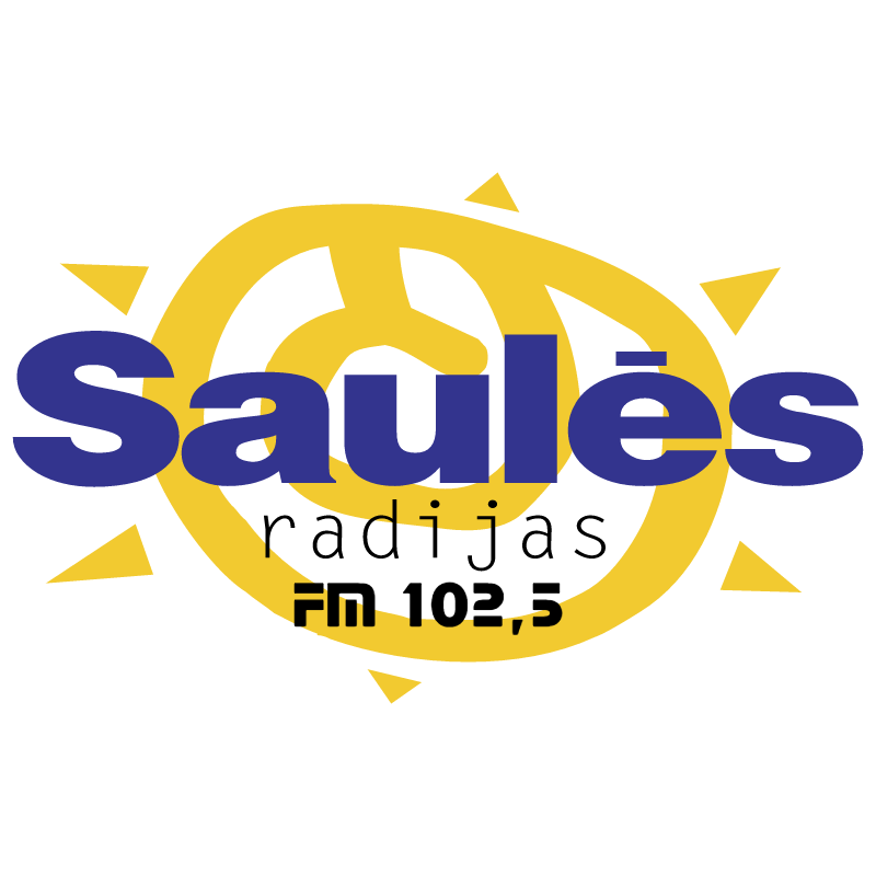 Saules Radio vector logo