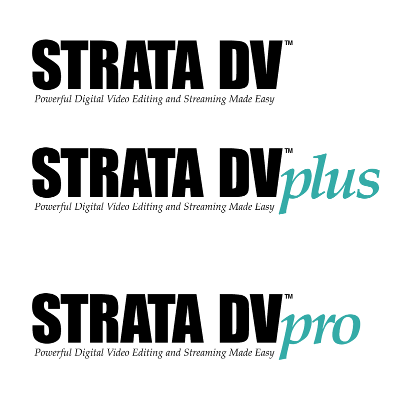 Strata DV vector logo