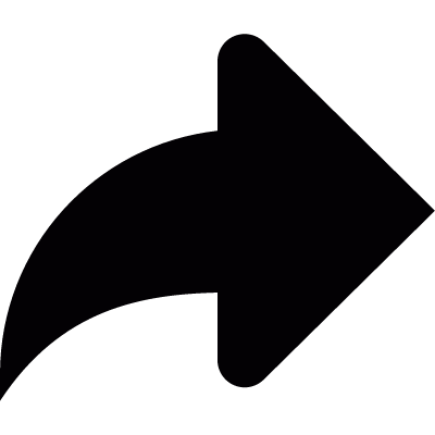 Turn right arrow vector logo