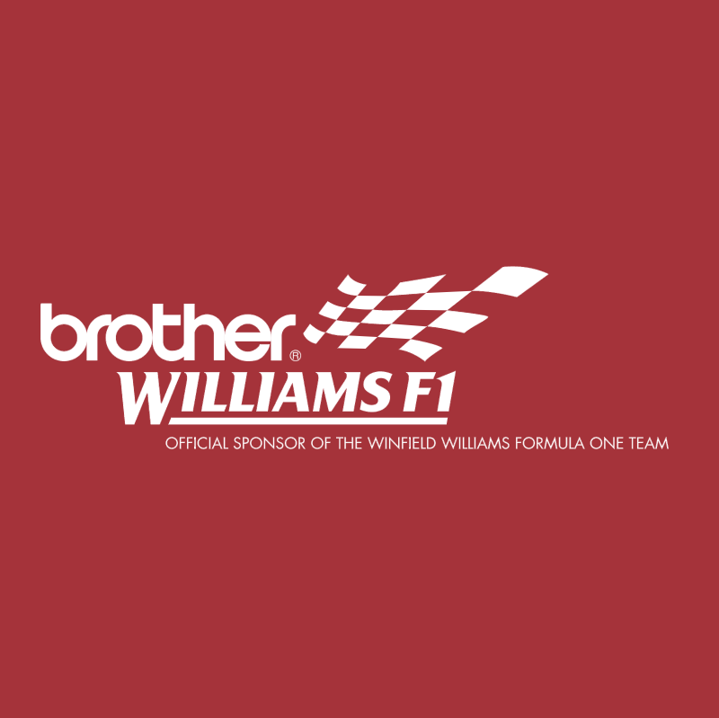 Brother Williams F1 vector logo