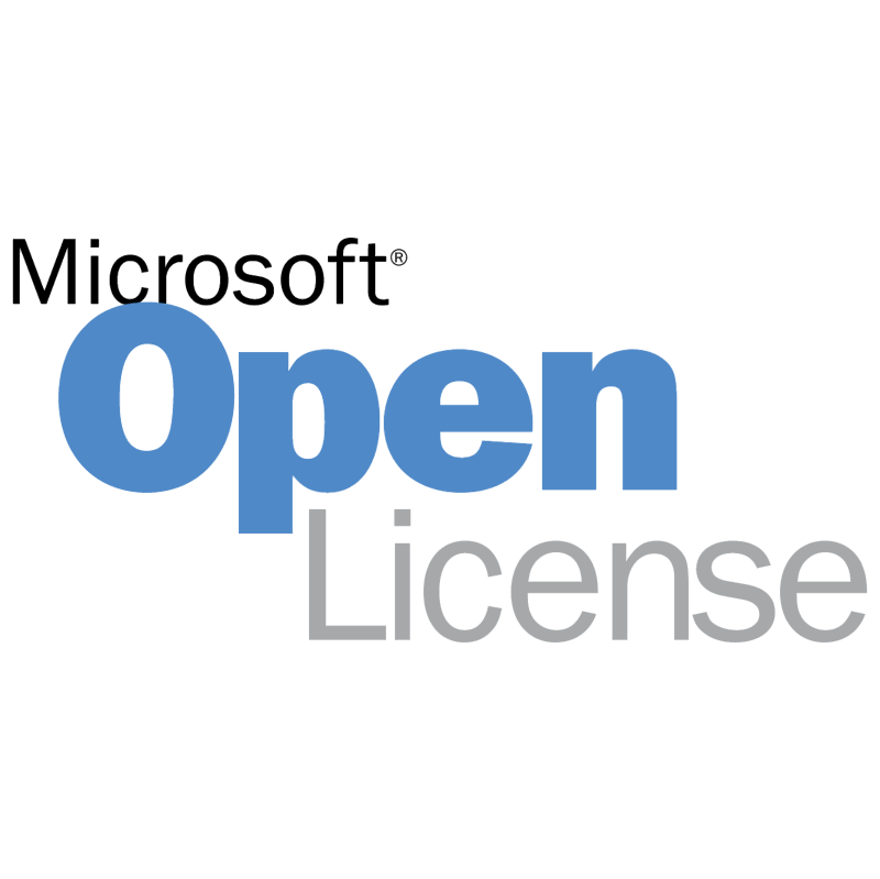 Microsoft Open License vector