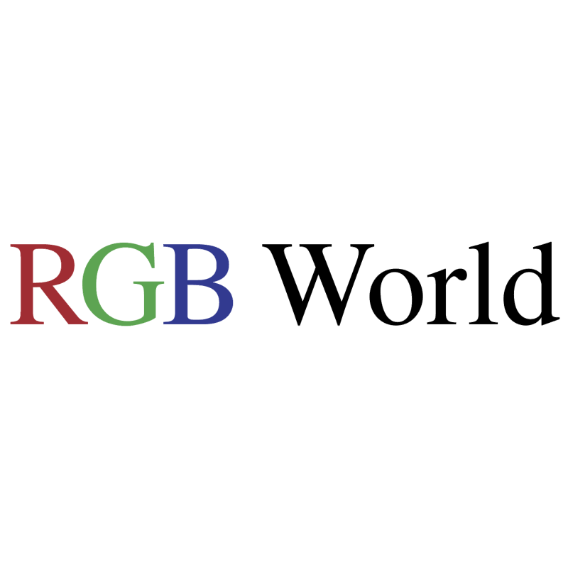 RGB World vector logo