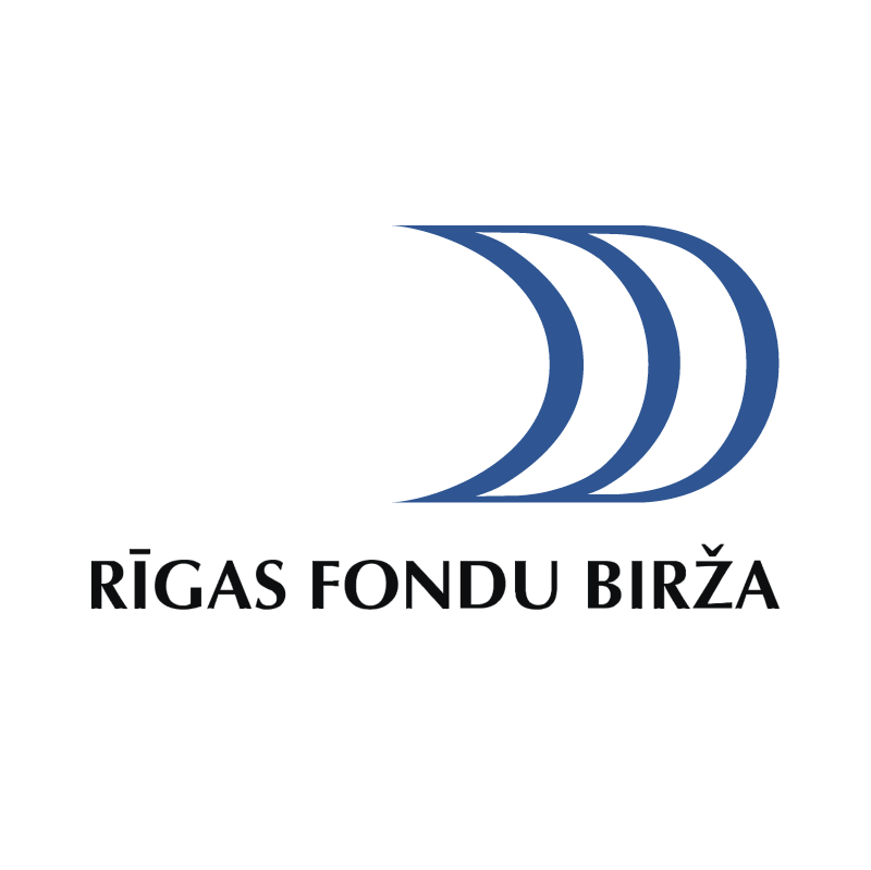 Rigas Fondu Birza vector logo