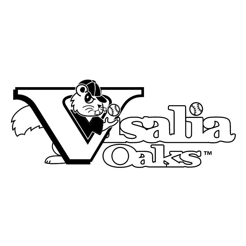 Visalia Oaks vector