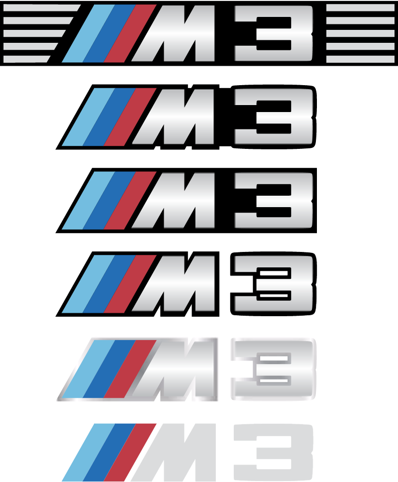 BMW M3 84133 vector