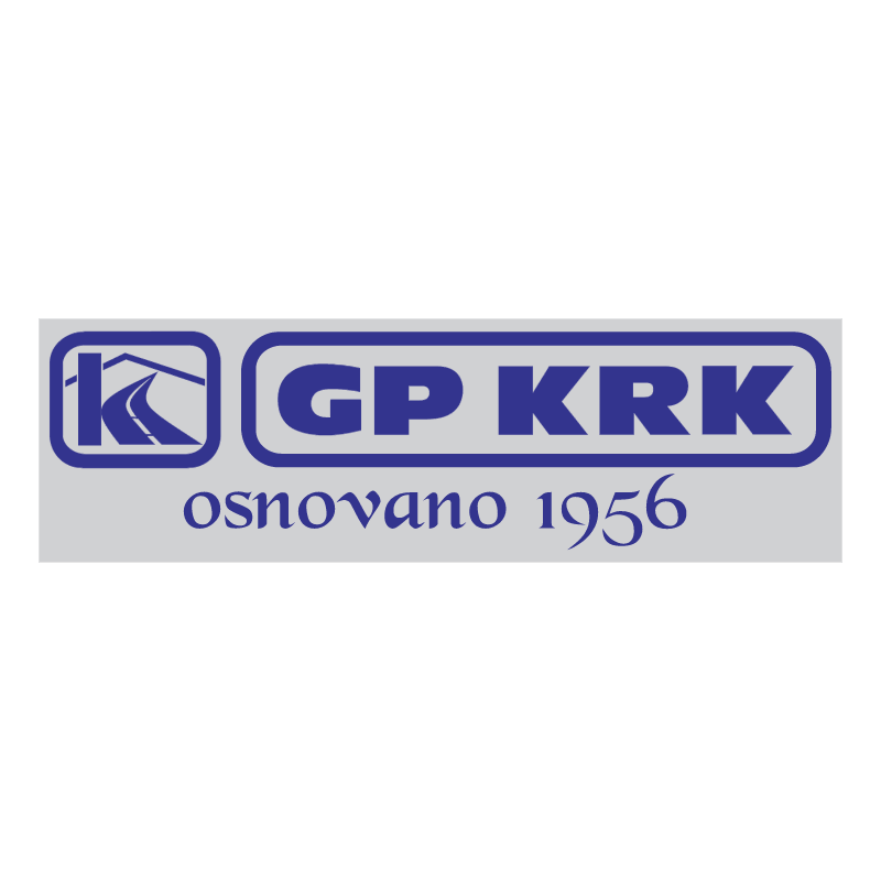 GP KRK vector logo