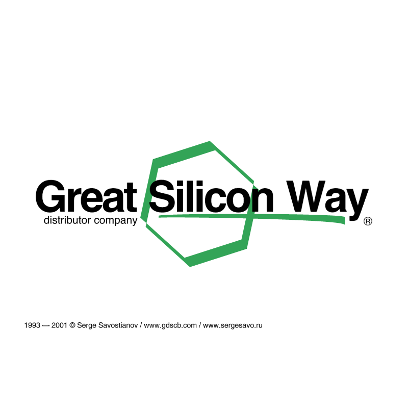 Great Silicon Way vector logo