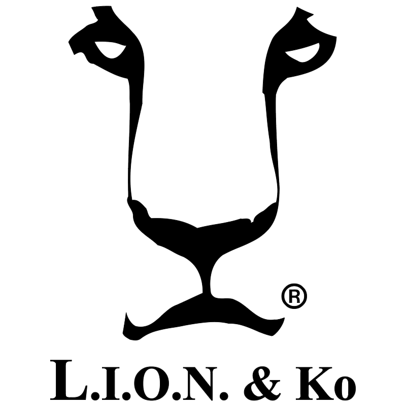 Lion &amp; Ko vector logo