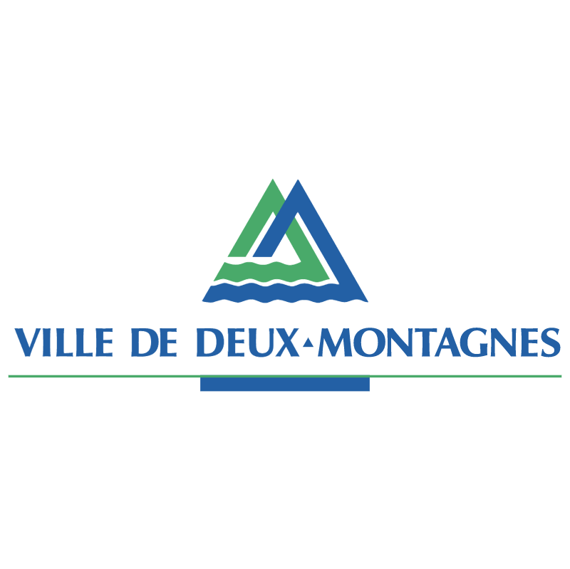 Villes de Deux Montagnes vector logo