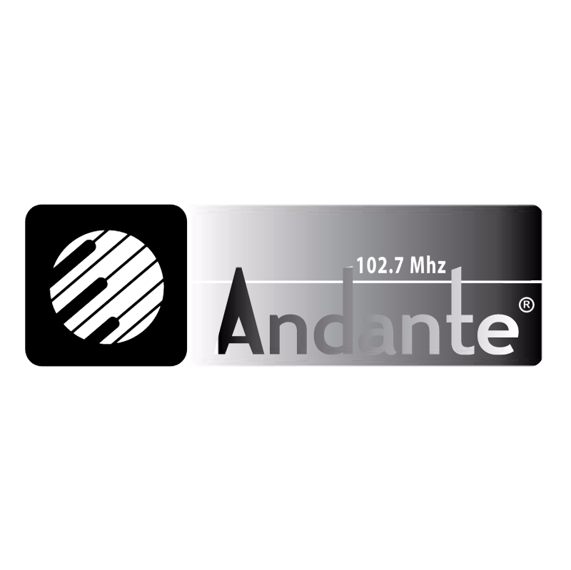 Andante Radio FM vector