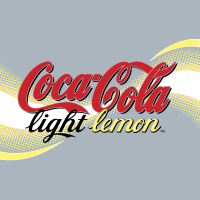 Coca Cola Light Lemon vector