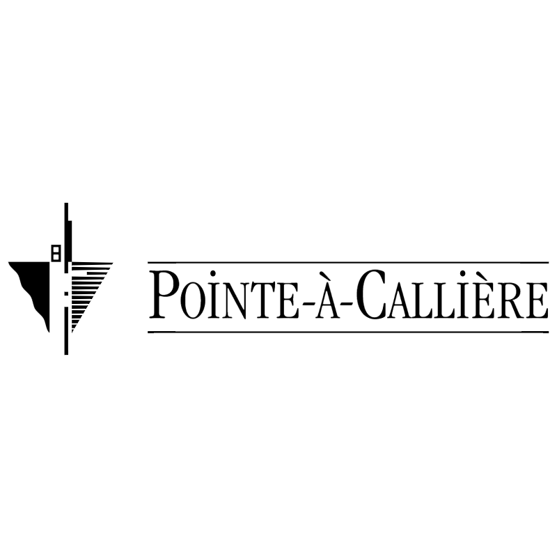 Pointe A Calliere vector