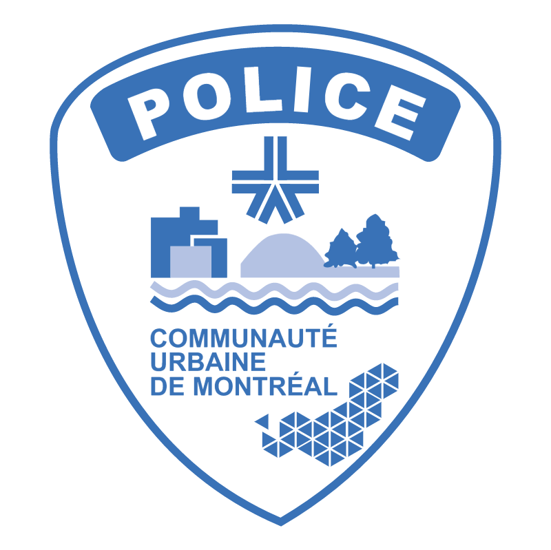 Police de Montreal vector