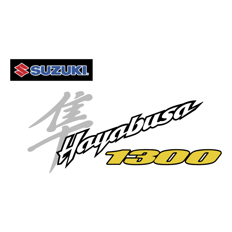 Suzuki Hayabusa 1300 vector logo