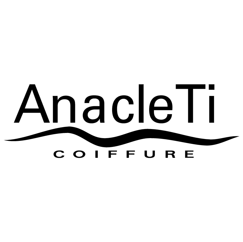 Anacleti Coiffure 639 vector logo