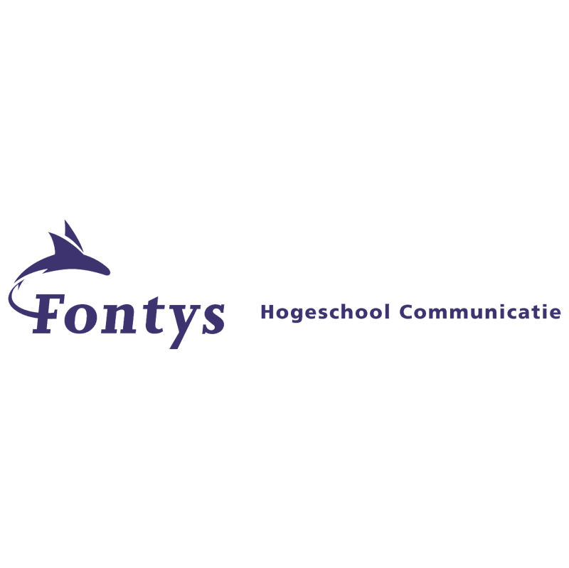 Fontys Hogeschool Communicatie vector logo