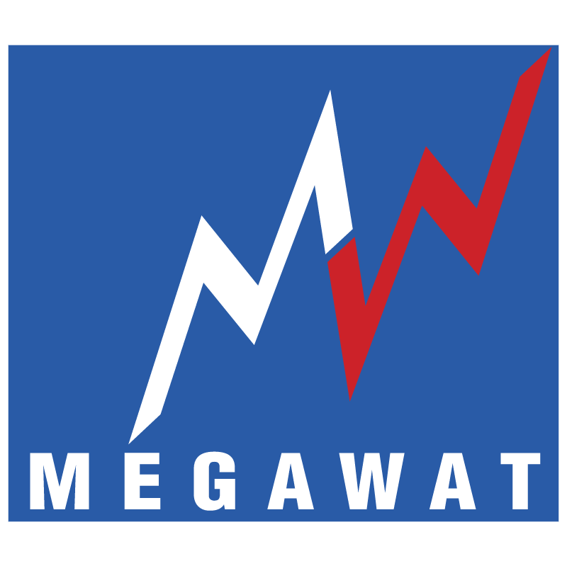 Megawat vector