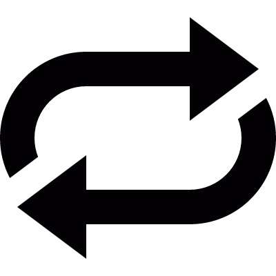Refresh button vector logo