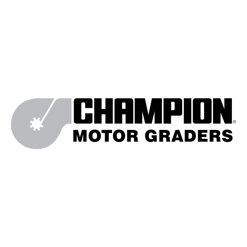 Champion Motor Graders vector logo