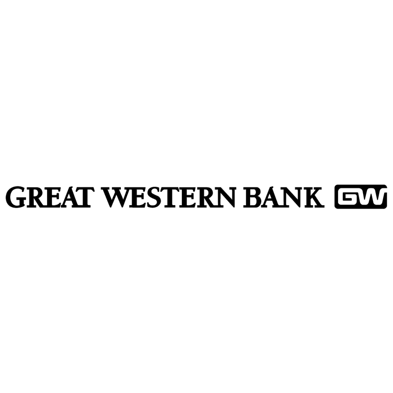Great Western Bank vector