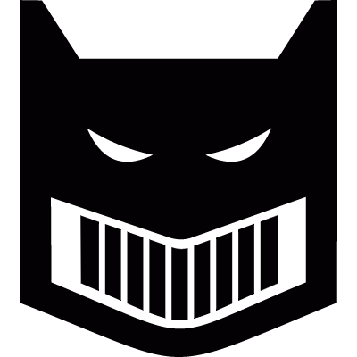 Batman mask vector logo
