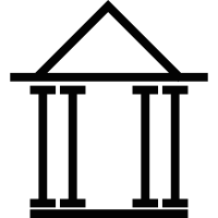 Greek columns vector