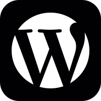 WordPress square Logo vector