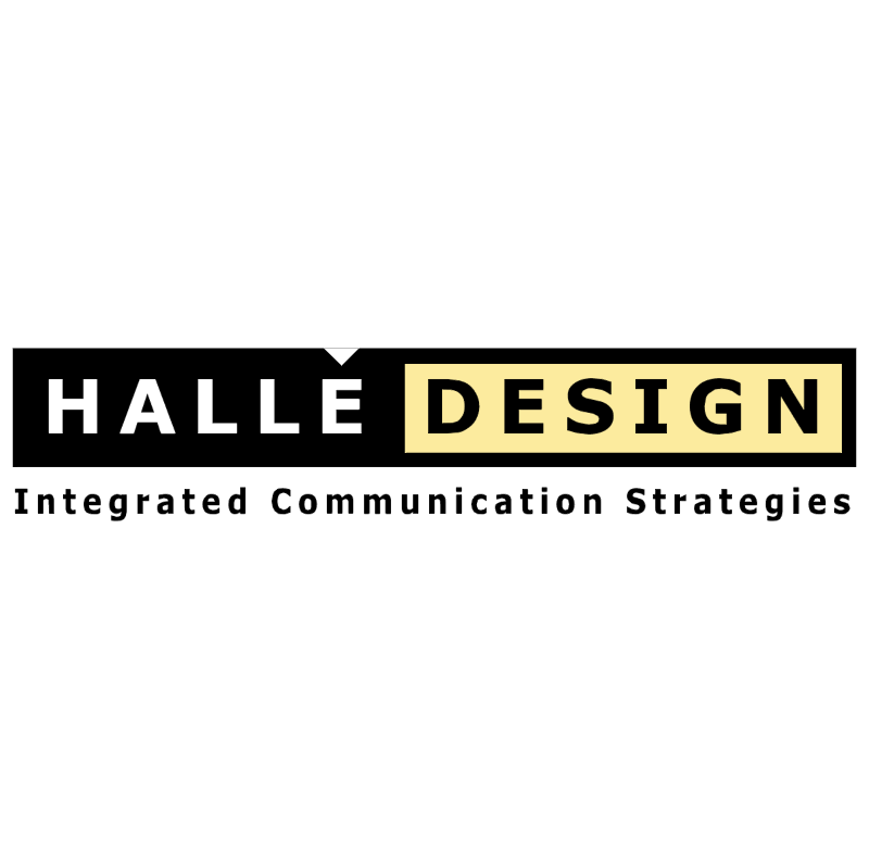 Halle Design vector
