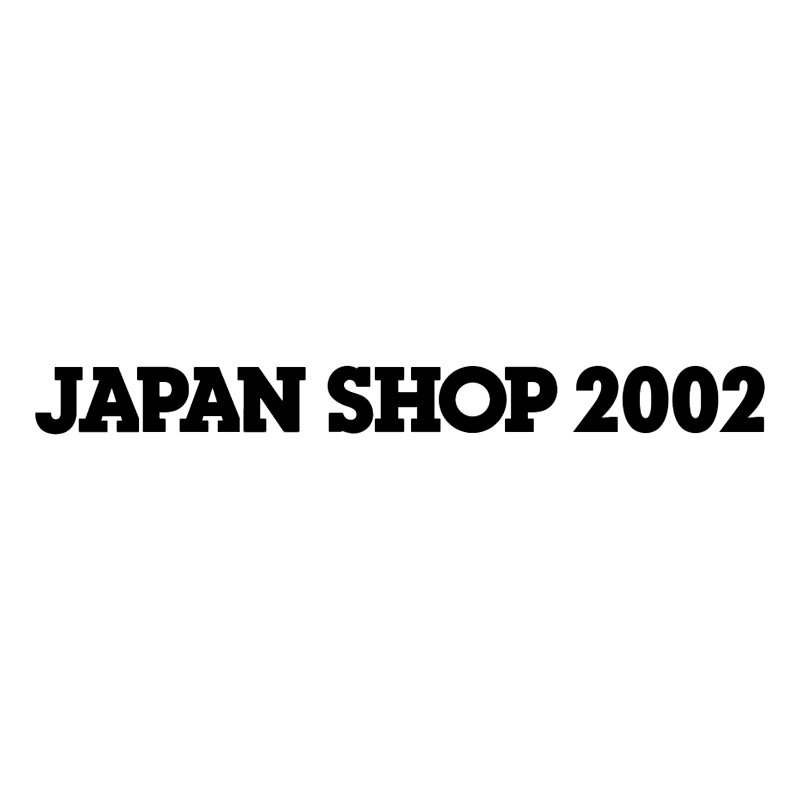Japan Shop 2002 vector