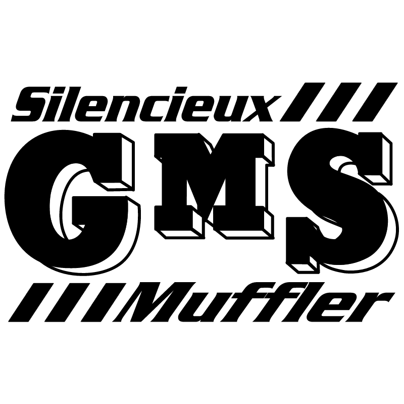 Silencieux GMS Muffler vector