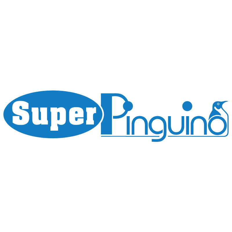 Super Pinguino vector logo