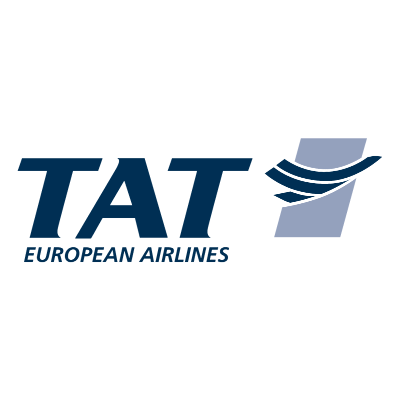 TAT European Airlines vector logo