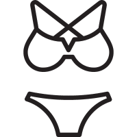 Bikini Pieces vector