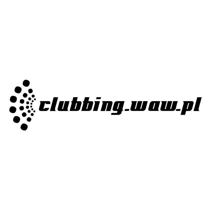 Clubbing waw pl vector