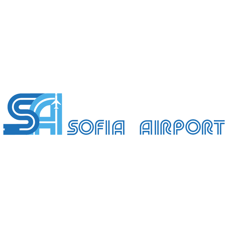 Sofia Airport vector