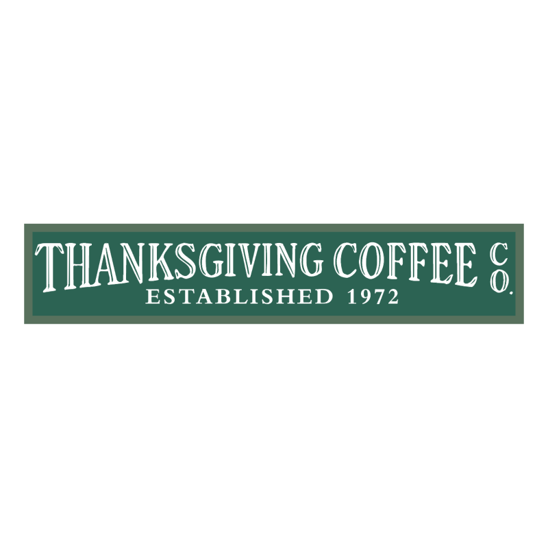 Thanksgiving Coffee vector