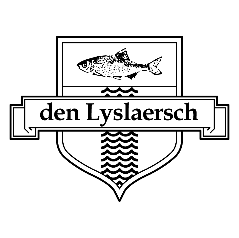 Visch Onder Vereeniging den Lyslaersch vector logo