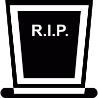 Rip Headstone vector