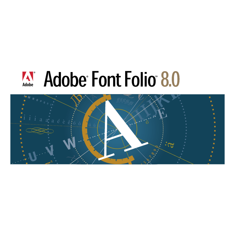 Adobe Font Folio vector