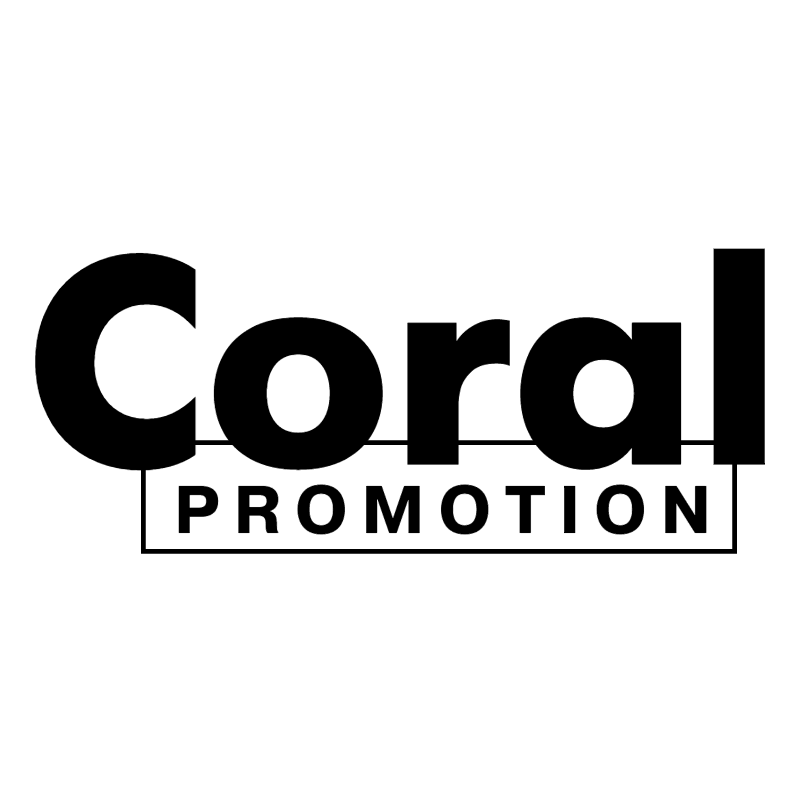 Coral Promotion vector