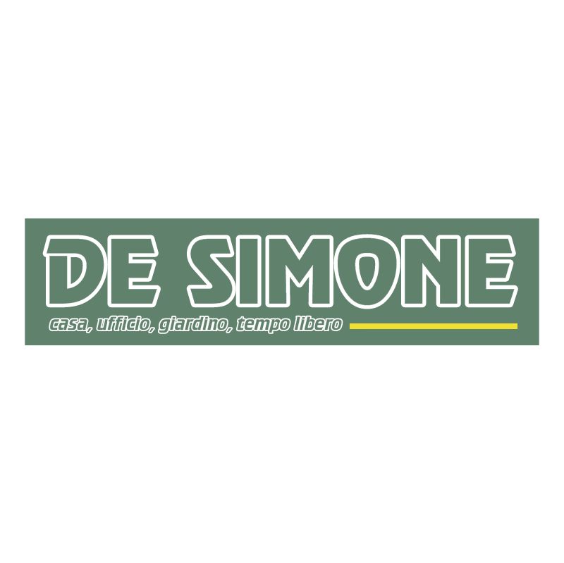De Simone vector logo