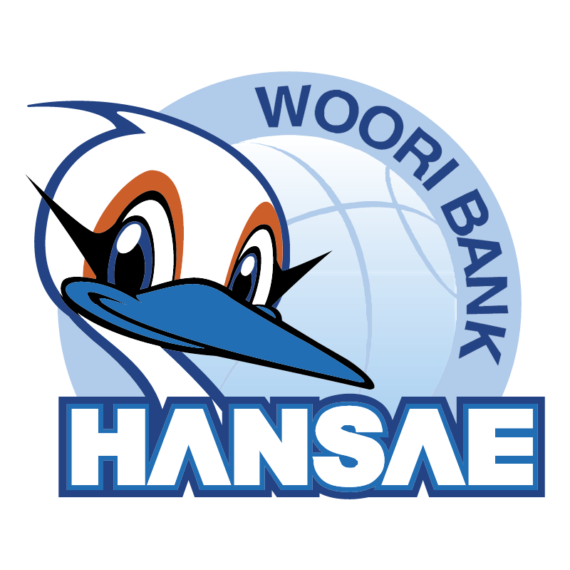 Hanvit Bank Hansae Women’s Basketball Team vector