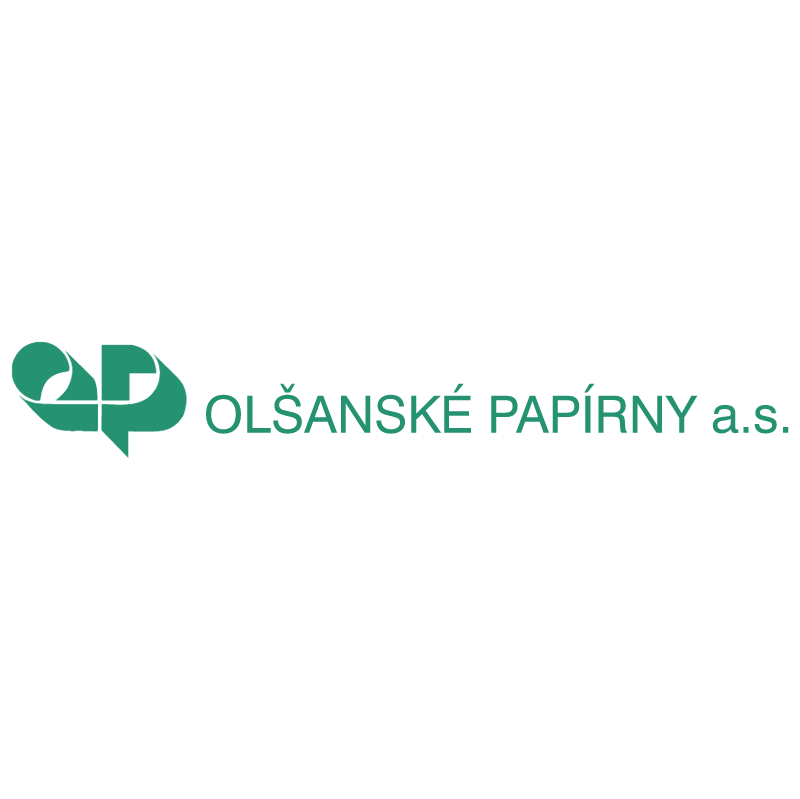 Olsanske Papirny vector logo