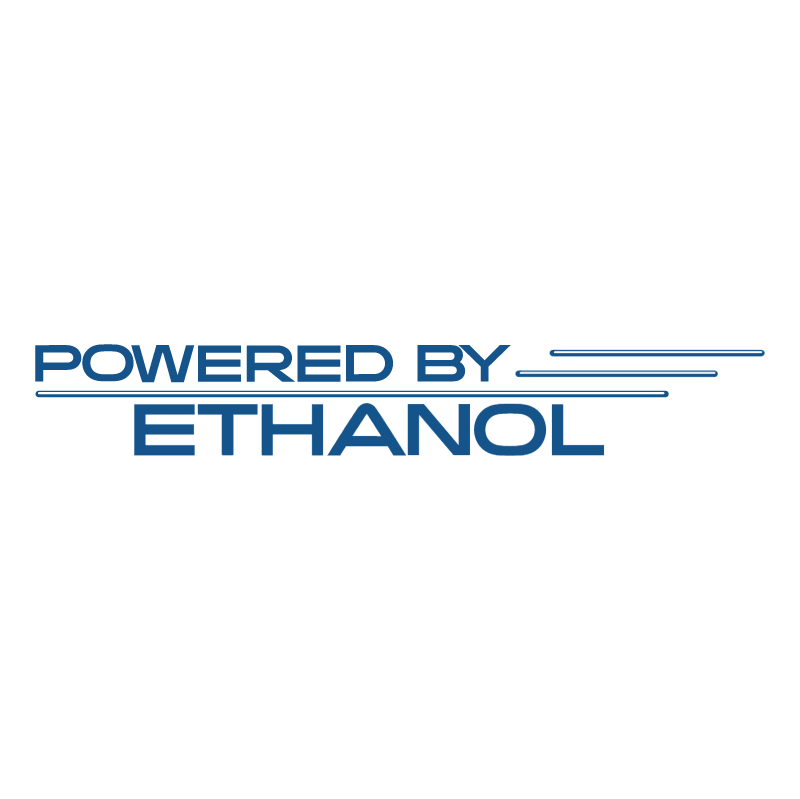 Powered by Ethanol vector