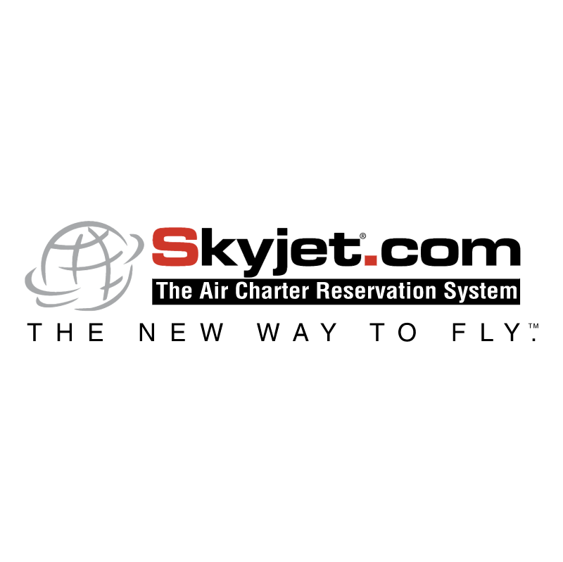 Skyjet com vector logo
