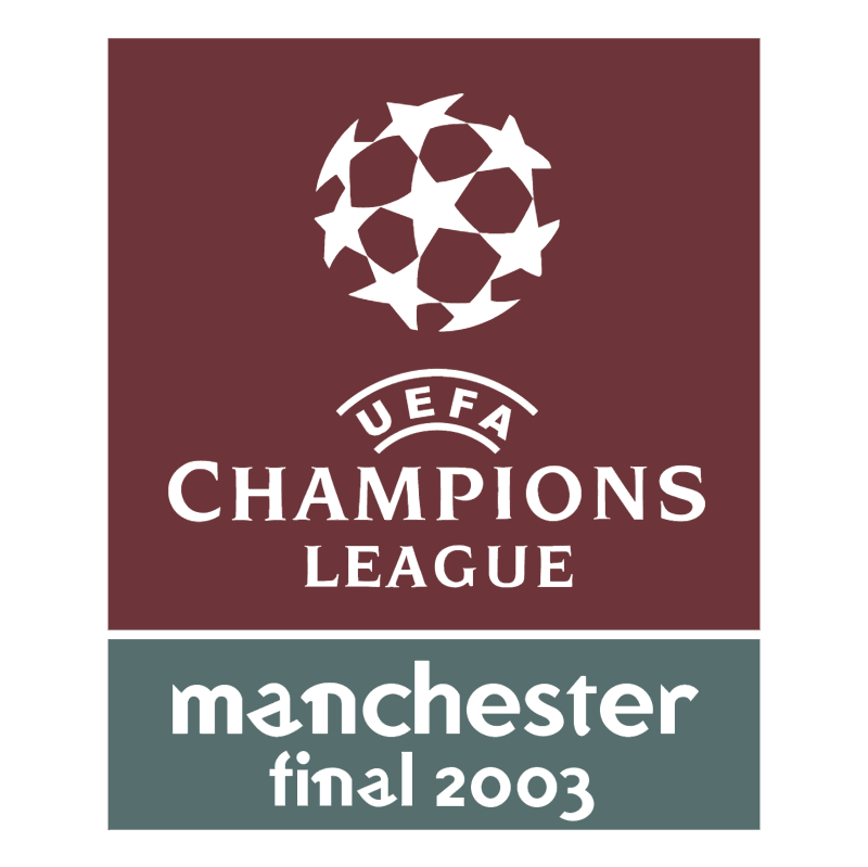 UEFA Champions League Manchester Final 2003 vector